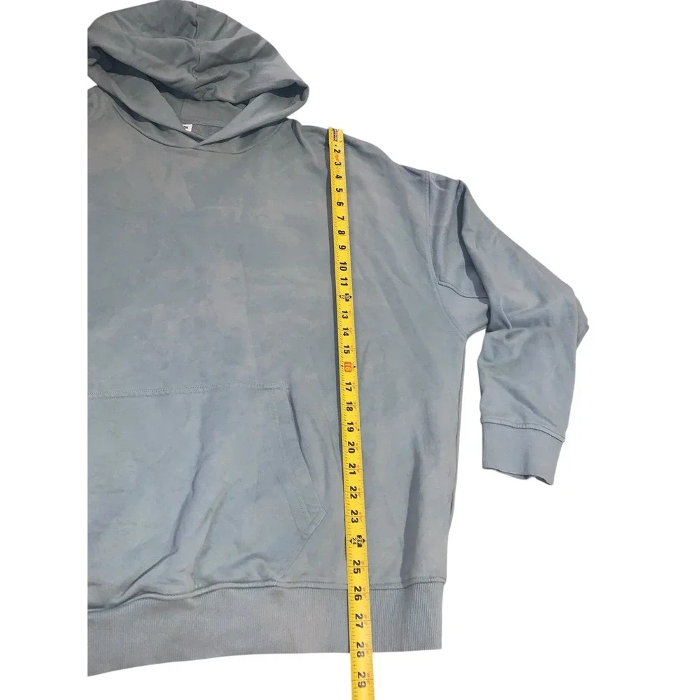 Gymshark Hoodie Mens XXXL Blue Oversized Pullover Athleisure Streetwear‎